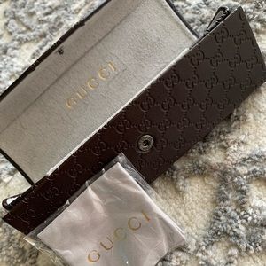 Gucci Trifold Leather Sunglass Case